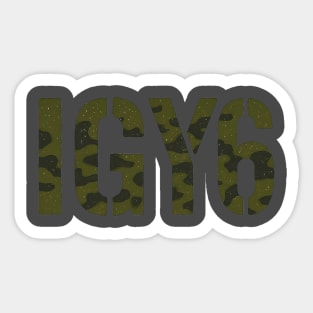IGY6 – I Got Your 6 Military Sticker
